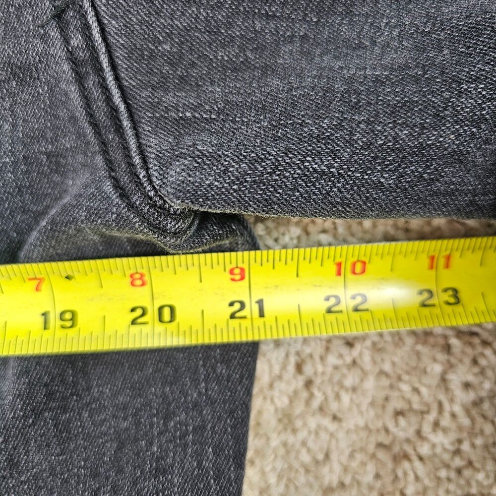 Wild Fable Cropped Black Distressed Denim Jacket Women’s Medium Grunge Y2K - Picture 9 of 11